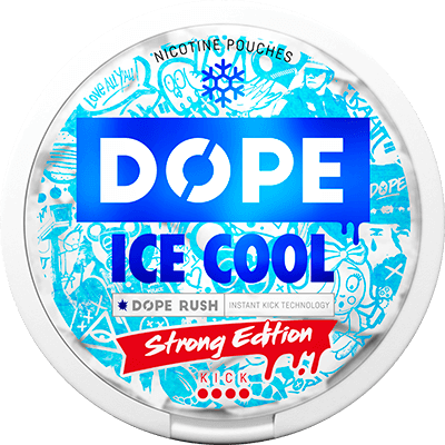 DOPE Ice Cool-Nikotinbeutel-Gigasnus.de