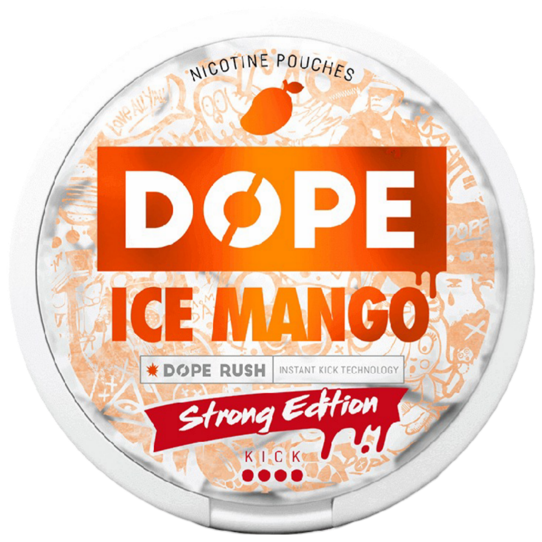 DOPE Ice Mango-Nikotinbeutel-Gigasnus.de