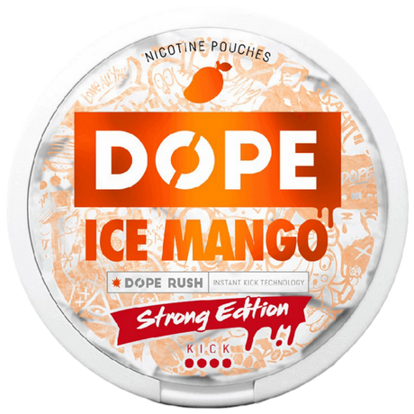 DOPE Ice Mango-Nikotinbeutel-Gigasnus.de