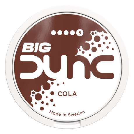 Dunc Big Cola Extra Strong-Nikotinbeutel-Gigasnus.de
