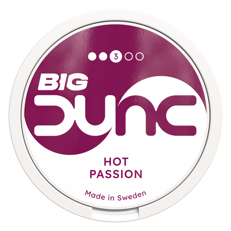 Dunc Big Hot Passion Extra Strong-Nikotinbeutel-Gigasnus.de