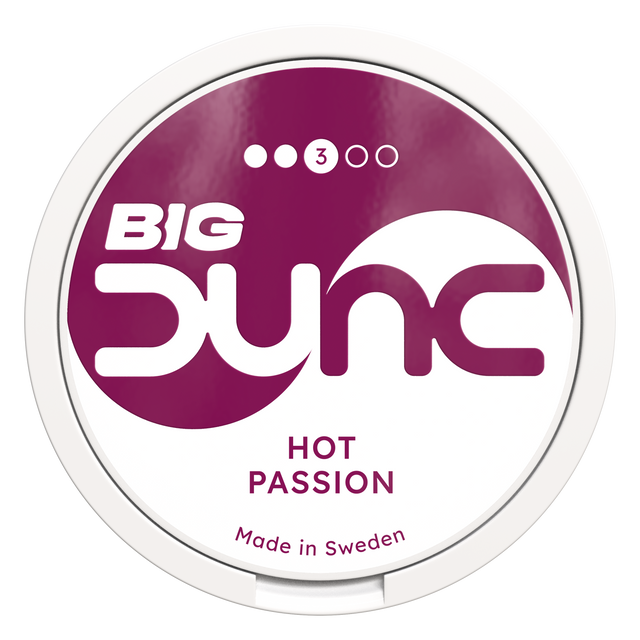 Dunc Big Hot Passion Extra Strong-Nikotinbeutel-Gigasnus.de