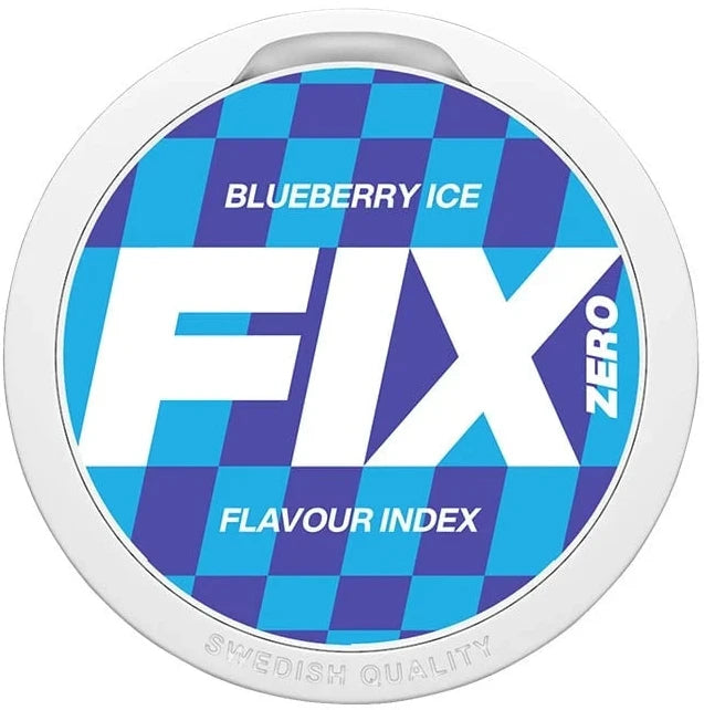 FIX ZERO Blueberry Ice-Nikotinfreier Snus-Gigasnus.de