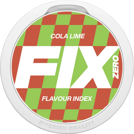 FIX Zero Cola Lime-Nikotinfreier Snus-Gigasnus.de