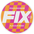 Fix Peach Rhubarb-Nikotinbeutel-Gigasnus.de