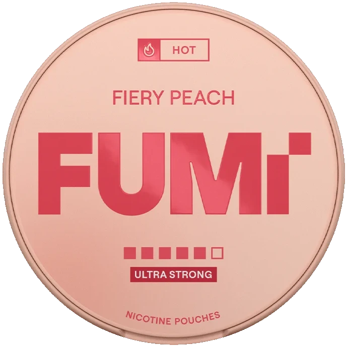 FUMi Fiery Peach Ultra Strong-Nikotinbeutel-gigasnus.de