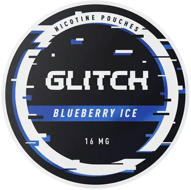GLITCH Blueberry Ice-Nikotinbeutel-Gigasnus.de