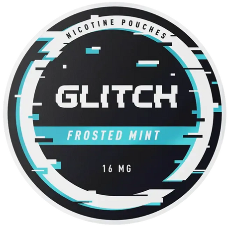 GLITCH Frosted Mint-Nikotinbeutel-Gigasnus.de