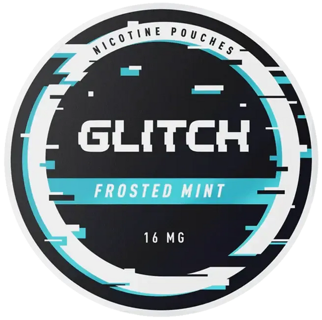 GLITCH Frosted Mint-Nikotinbeutel-Gigasnus.de