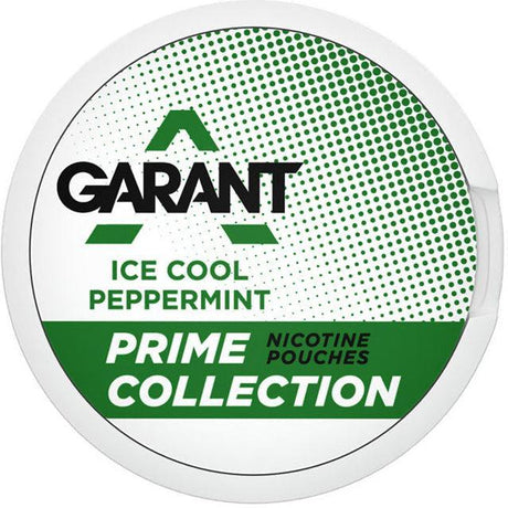 GARANT Prime Ice Cool Peppermint-Nikotinbeutel-Gigasnus.de
