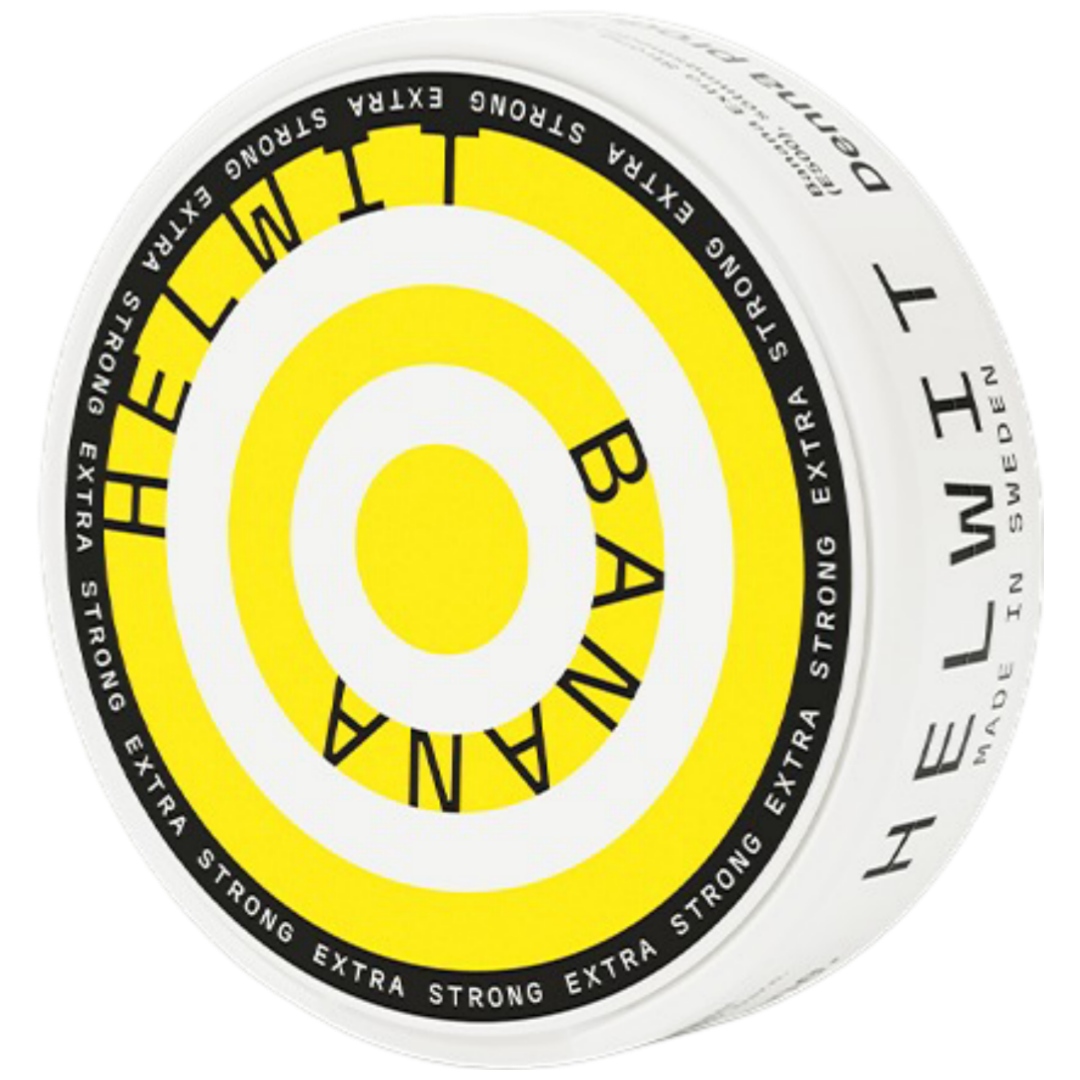 Helwit Banana Extra Strong-Nikotinbeutel-Gigasnus.de