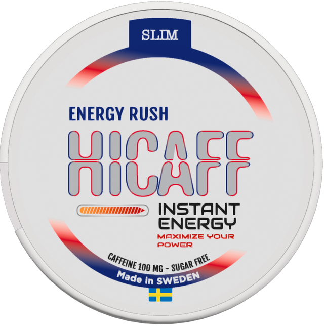Hicaff Energy Rush-Nikotinfreier Snus-Gigasnus.de