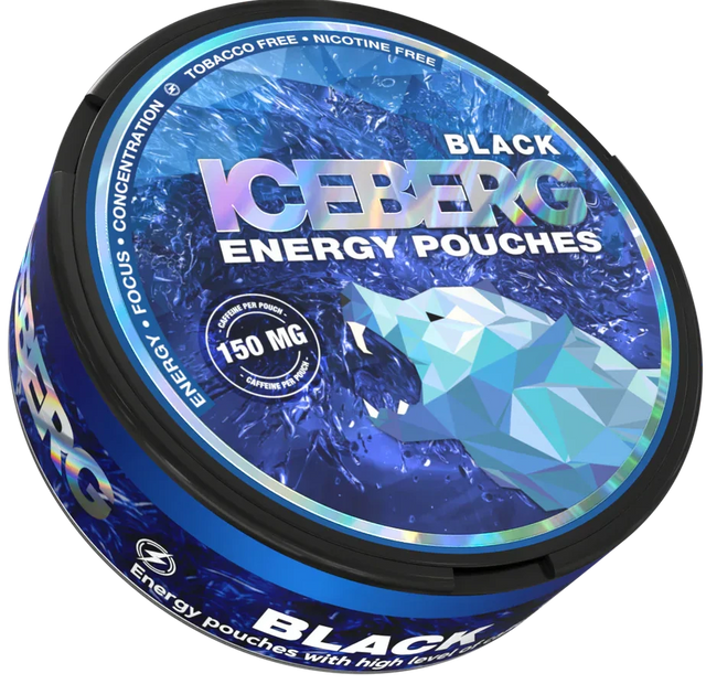 Iceberg Energy Black 150 mg-Nikotinfreier Snus-Gigasnus.de