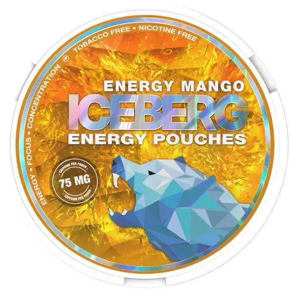 Iceberg Energy Mango 75mg-Koffein Pouches-Gigasnus.de