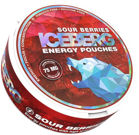 Iceberg Energy Sour Berries 75 mg-Nikotinfreier Snus-Gigasnus.de