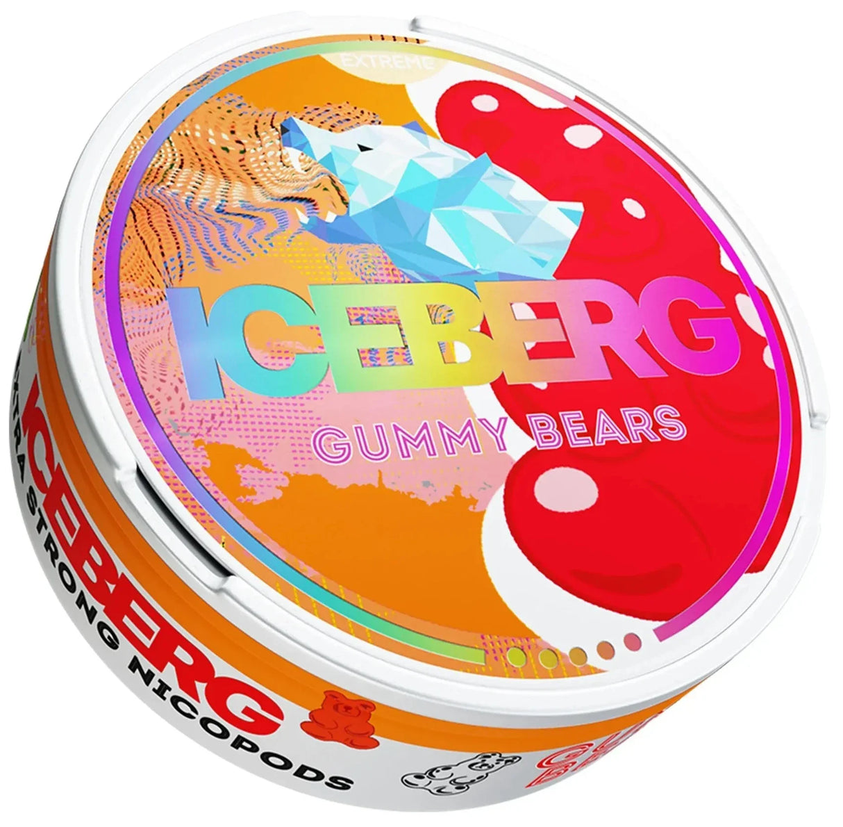 Iceberg Gummy Bears-Nikotinbeutel-Gigasnus.de