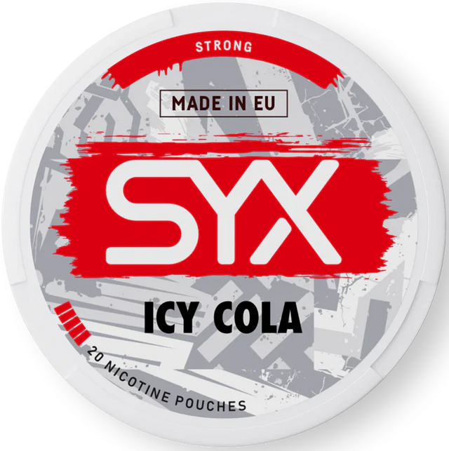 SYX Icy Cola Extra Strong-Nikotinbeutel-Gigasnus.de