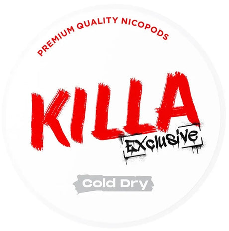 KILLA Exclusive Cold Dry-Nikotinbeutel-Gigasnus.de