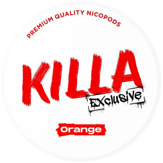 KILLA Exclusive Orange-Nikotinbeutel-Gigasnus.de