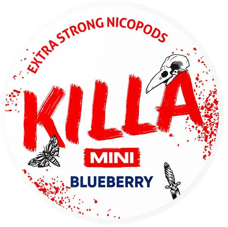 KILLA Mini Blueberry-Nikotinbeutel-Gigasnus.de