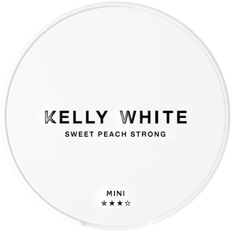 Kelly White Sweet Peach Mini-Nikotinbeutel-Gigasnus.de