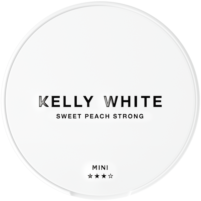 Kelly White Sweet Peach Mini-Nikotinbeutel-Gigasnus.de