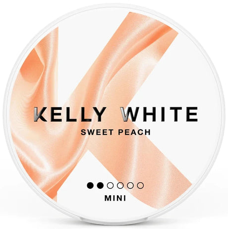 Kelly White Sweet Peach Mini-Nikotinbeutel-Gigasnus.de