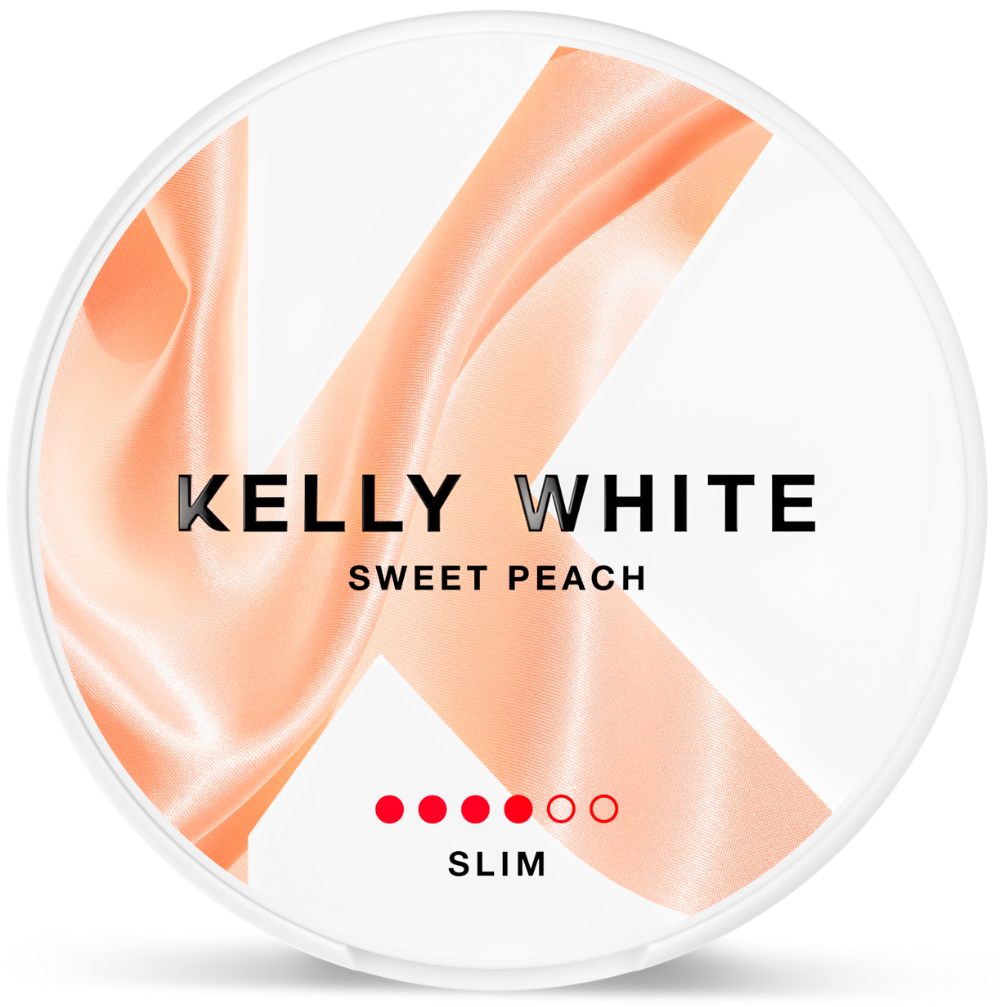 Kelly White Sweet Peach-Nikotinbeutel-Gigasnus.de