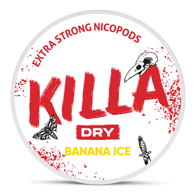 KILLA Dry Banana Ice-Nikotinbeutel-Gigasnus.de