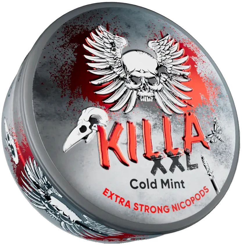 Killa Cold Mint XXL-Nikotinbeutel-Gigasnus.de
