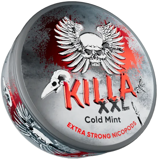 Killa Cold Mint XXL-Nikotinbeutel-Gigasnus.de