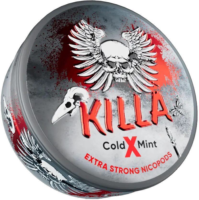 Killa Cold X Mint-Nikotinbeutel-Gigasnus.de