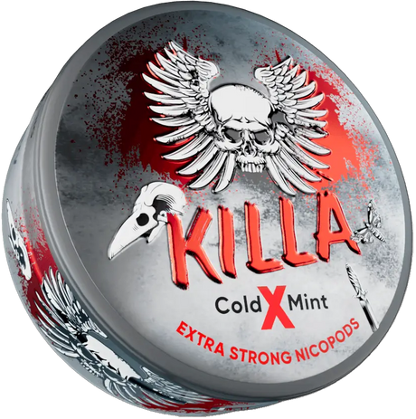 Killa Cold X Mint-Nikotinbeutel-Gigasnus.de