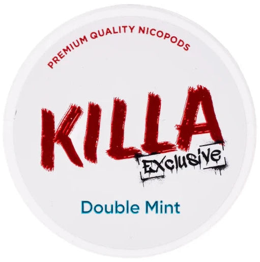 Killa Exclusive Double mint-Nikotinbeutel-Gigasnus.de