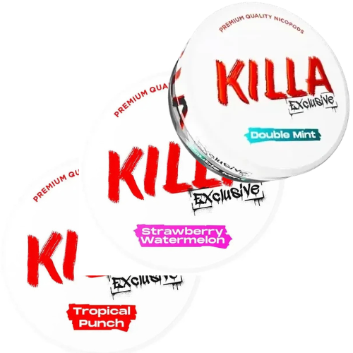 Killa Exclusive Mix-Pack-Nikotinbeutel-Gigasnus.de