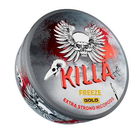 Killa Freeze Gold-Nikotinbeutel-Gigasnus.de