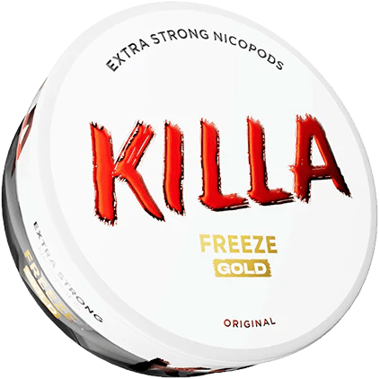 Killa Freeze Gold-Nikotinbeutel-Gigasnus.de