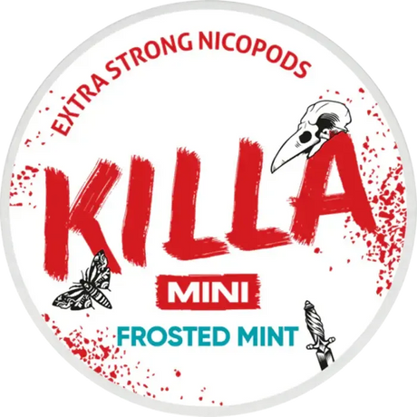 Killa Mini Frosted Mint-Nikotinbeutel-Gigasnus.de