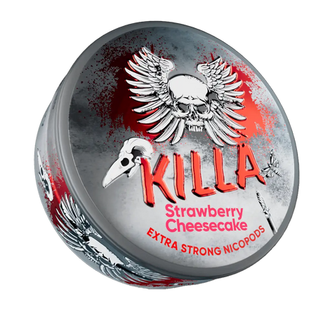 Killa Strawberry Cheesecake-Nikotinbeutel-Gigasnus.de
