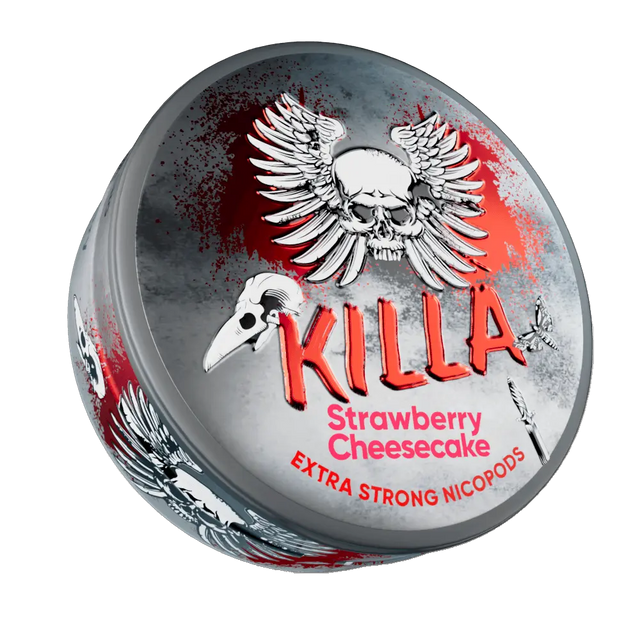 Killa Strawberry Cheesecake-Nikotinbeutel-Gigasnus.de