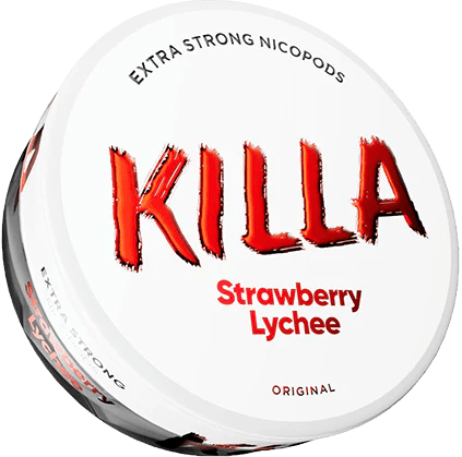 Killa Strawberry Lychee-Nikotinbeutel-Gigasnus.de