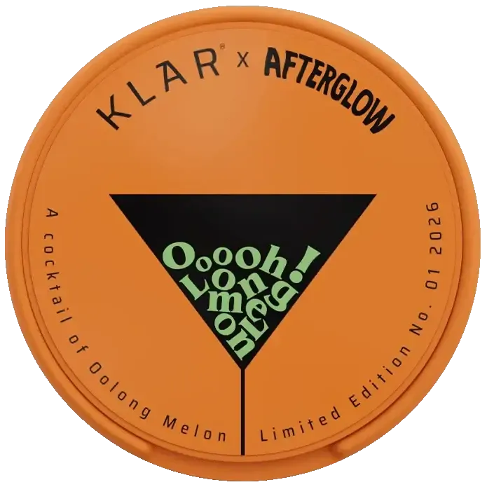 Klar Afterglow Edition Oolong Melon Mini Extra Strong-Nikotinbeutel-Gigasnus.de