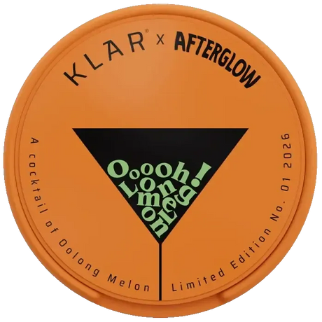 Klar Afterglow Edition Oolong Melon Mini Regular-Nikotinbeutel-Gigasnus.de