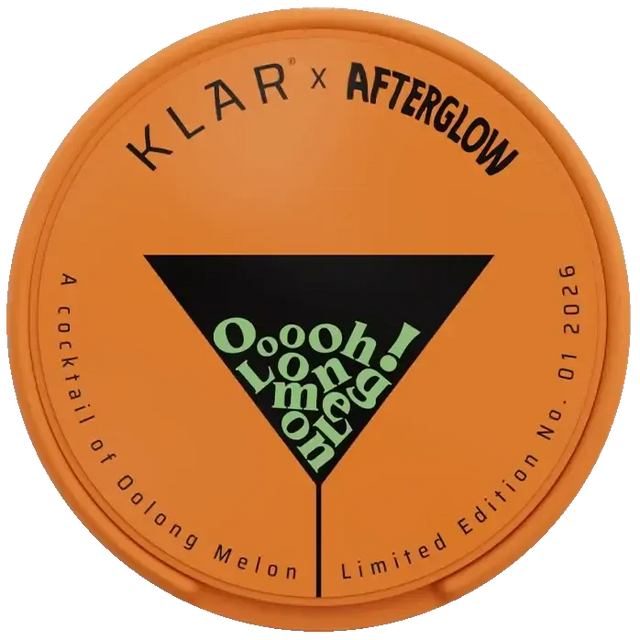Klar Afterglow Edition Oolong Melon Mini Regular-Nikotinbeutel-Gigasnus.de