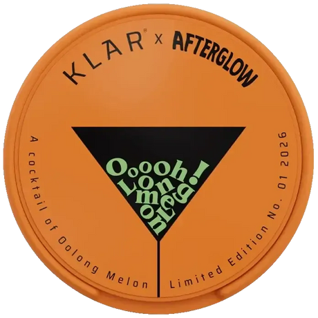 Klar Afterglow Edition Oolong Melon Mini Strong-Nikotinbeutel-Gigasnus.de