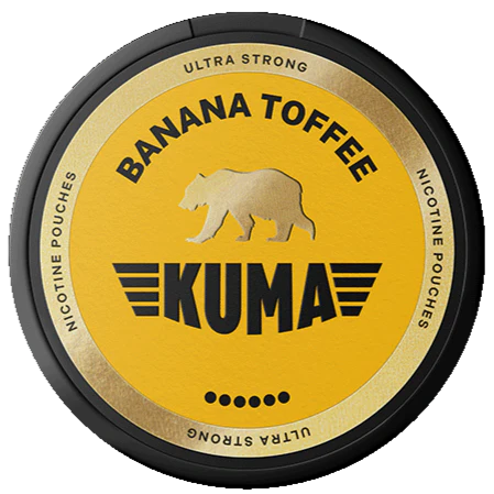 Kuma Banana Toffee-Nikotinbeutel-Gigasnus.de