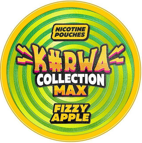 Kurwa Max Fizzy Apple-Nikotinbeutel-Gigasnus