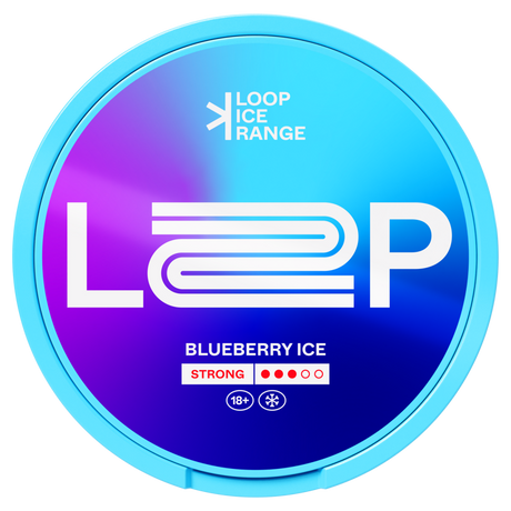 LOOP Blueberry Ice Strong-Nikotinbeutel-Gigasnus.de