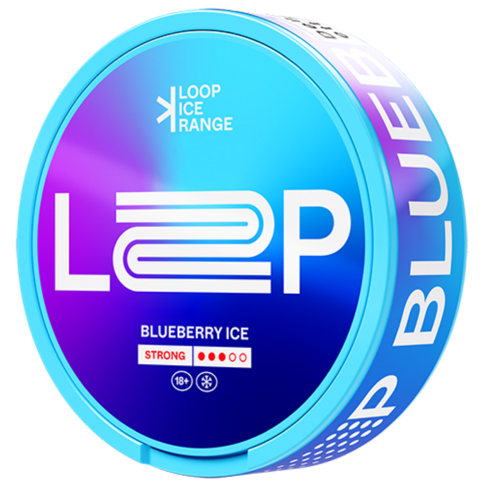LOOP Blueberry Ice Strong-Nikotinbeutel-Gigasnus.de