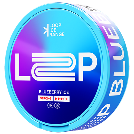 LOOP Blueberry Ice Strong-Nikotinbeutel-Gigasnus.de